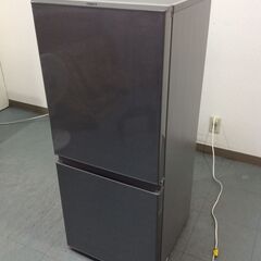 (7/5受渡済)JT9025【AQUA/アクア 2ドア冷蔵庫】美品 2022年製 AQR-13M-S 家電 キッチン 冷蔵冷凍庫 右開き 126L