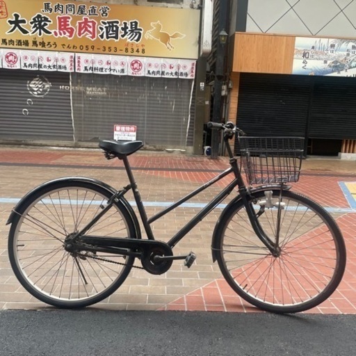 【タイヤ新品‼️オススメ】  26インチ シティーサイクル 黒
