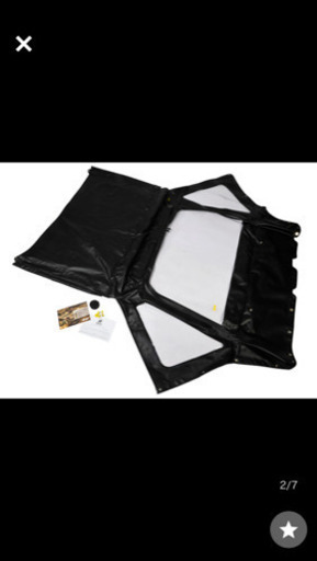 【BESTOP正規品】 スズキ ジムニー JA11 JA12 JA71 SJ30 SJ40 スプリントトップ ソフトトップ ホロ 幌 クリアウインドウ ブラック 53361-01