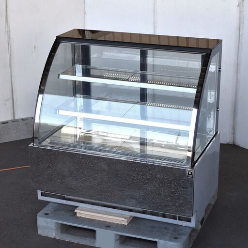 ≪yt1436ジ≫レマコム 高湿対面冷蔵ショーケース RCS-K120S2LA 幅120cm AC100V 通電確認済 脚部難あり 現状品 60316-06
