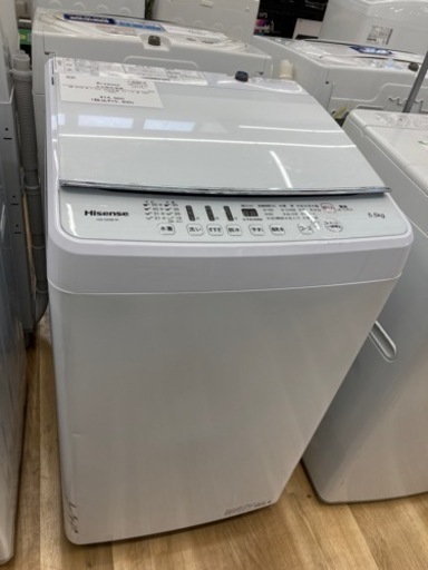 【トレファク高槻店】安心の6ヶ月間保証！取りに来られる方限定！Hisense(ハイセンス）の全自動洗濯機のご紹介です！