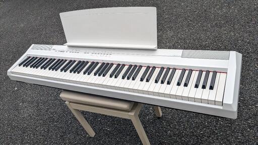 姫路〜大阪〜兵庫〜岡山はまで配達無料！送料込み YAMAHA 電子ピアノ P105 2014年製 ほぼ新品ペダル㉓\nジモティーが一番安い！ジモティーが一番安い！楽器
