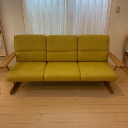 飛騨産業　家具 ソファ 3人掛けソファ