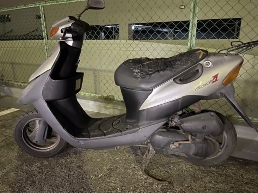 SUZUKI Let's2 スズキ レッツ2 エンジン不動 書付き 3N 現状渡し