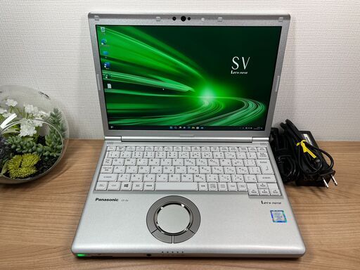 美品・お買い得＞軽量 Panasonic レッツノート CF-SV８ 8GB / SSD256 /i5 office Win11　ノートパソコン