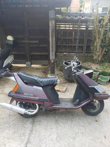 スペイシー125 ストライカー　自賠責つき
