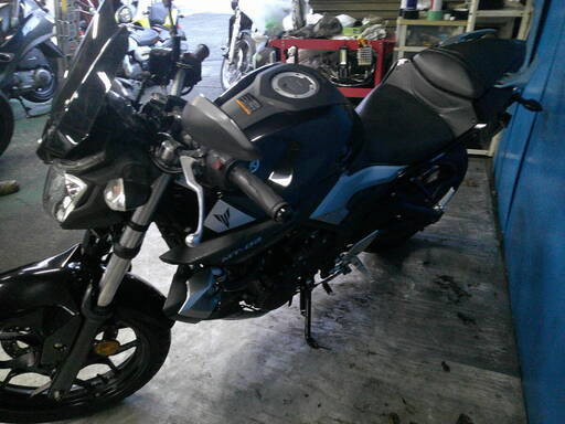 YAMAHA MT-03 黒 車検予備検対応車 エンジン始動動画 半額配送