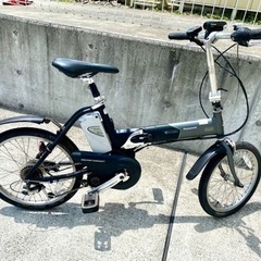 【即乘】送料無料Panasonic折り畳み電動自転車 OffTime 動作確認済 電動折りたたみ自転車 Panasonic off time 2ヶ月前購入