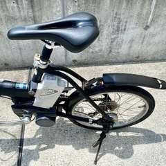 Panasonic 折りたたみ 電動自転車 OFF TIME 7段5Ah 長押し5点灯 18インチ