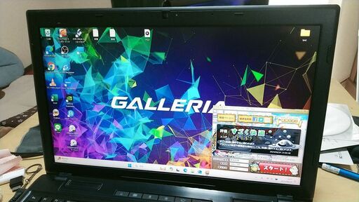 ドスパラGALLERIAメモリ8G新品SSD1TB＋DVDマルチi5 Win11