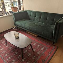 定価¥84,800 NOCE ソファLUXUR 3人掛け グリーン ソファLUXUR 3人掛け【送料・開梱設置無料】 グリーン | NOCE
