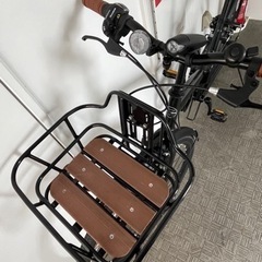 超美品】シティサイクル クロスバイク 折りたたみ カゴ付き 鍵付き