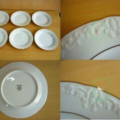 ☆Noritake ティーセット 6客セット カップ&ソーサー ティーポット