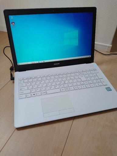 マウスコンピュータ　i7-6500u/メモリ16GB/SSD240/15.6インチモニター