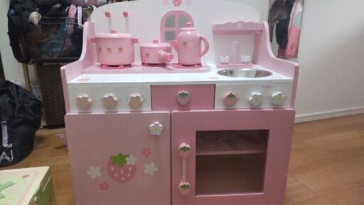 マザーガーデン　キッチン　本棚追加