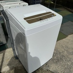 【リサイクルサービス八光】2020年製　アイリスオーヤマ 洗濯機 5kg 全自動 風乾燥 お急ぎコース ステンレス槽 ゴールド IAW-T502EN