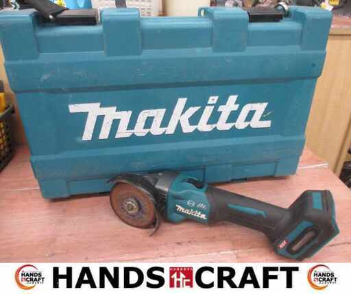 makita マキタ GA001G ディスクグラインダ 中古品 40V バッテリー×2 充電器 【ハンズクラフト宜野湾店】