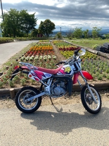 ホンダcrm80プロスキルチャンバー付き