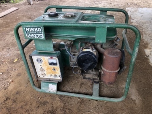 日光 中古 発電機 SG2700