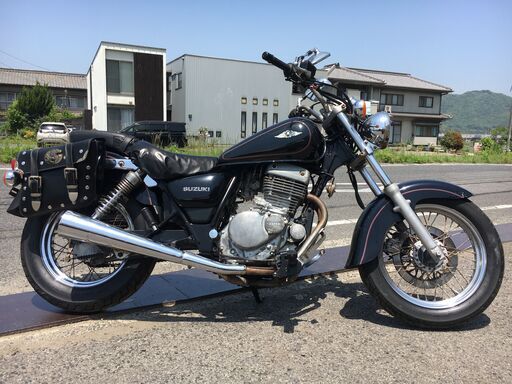 福山 瀬戸町 スズキ マローダー250 NJ48A 実働 書類付き アメリカン 通勤 通学 ボバー レストア カスタムベースにも