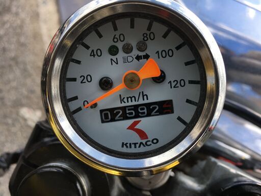 福山 瀬戸町 ホンダ CBX125カスタム JC12 オフロード仕様 実働 書類