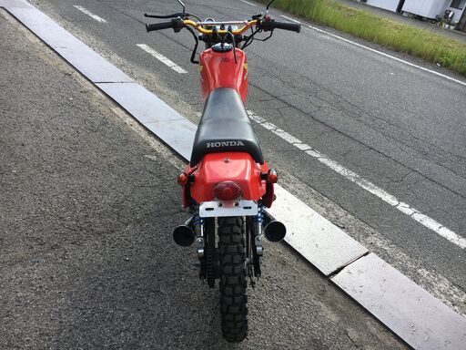 福山 瀬戸町 ホンダ CBX125カスタム JC12 オフロード仕様 実働 書類