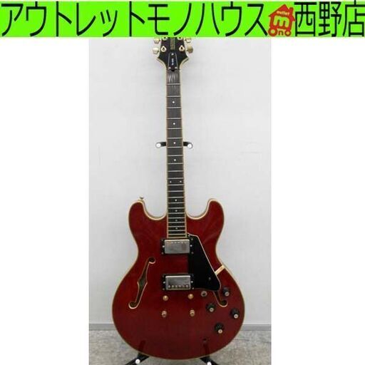 Aria PRO Ⅱ TA-500 アリアプロⅡ エレキギター セミアコースティックギター ジャンク品 札幌 西区 西野
