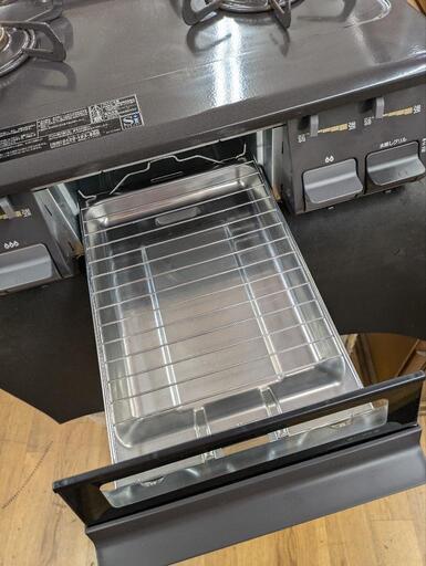 J530☆2022年製☆パロマ☆都市ガスコンロ☆水無し片面焼きグリル