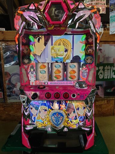 【愛品倶楽部柏店】SANKYO IS\u003cインフィニット・ストラトス\u003e 5号機 ART スロット実機