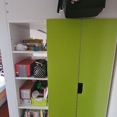 ロフトベッド 【マットレス付き】