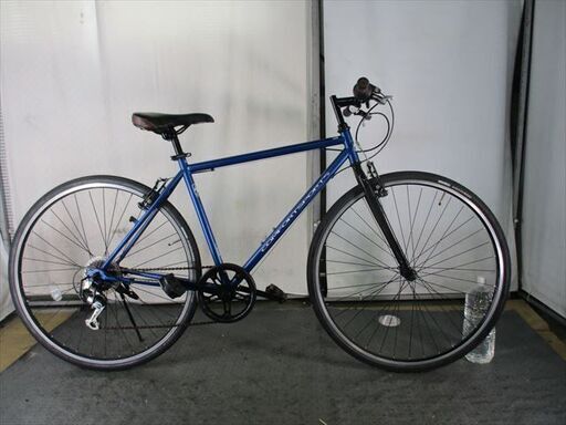 Ｄ604★12000円★整備済み スポーツ中古自転車 コンフォートスポーツ　ブルー　6段【クロスバイク】