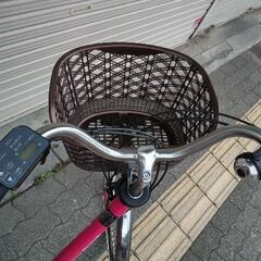 (本体のみ)【Panasonic】ViVi(ビビ)DX 26吋電動アシスト自転車(レッドジンジャー)