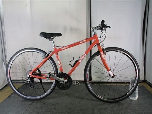 Ｄ611★29800円★整備済み スポーツ中古自転車 GIOS　MISTRAL　オレンジ　43ｃｍ【クロスバイク】(*^▽^*)