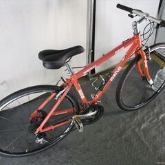 Ｄ611★29800円★整備済み スポーツ中古自転車 GIOS　MISTRAL　オレンジ　43ｃｍ【クロスバイク】(*^▽^*)
