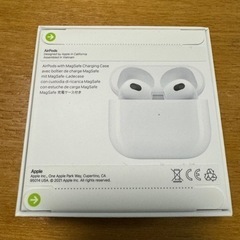AirPods 第3世代 未開封品 2024.5月AppleCare加入