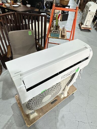 ★HITACHI 白くまくん★ エアコン 日立 RAS-AJ22M 2022年 2.2kw 100V おもに6畳 極美品 ワンルーム 季節家電