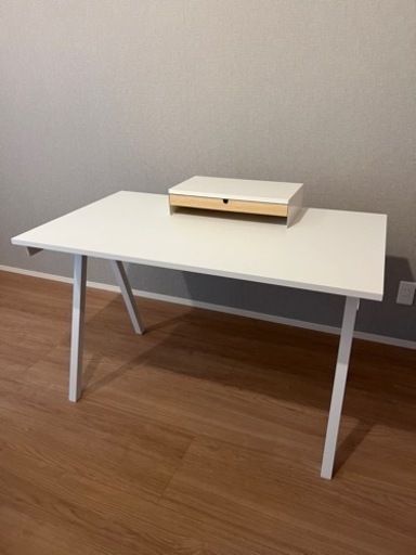 【今月中】 IKEA TROTTEN トロッテン デスク ホワイト