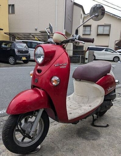 決まりました。ビーノ　赤色　SA37J　インジェクション 2013年