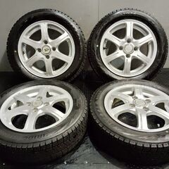BS BLIZZAK VRX2 155/65R14】スタッドレス【ダイハツ 純正OPホイール 