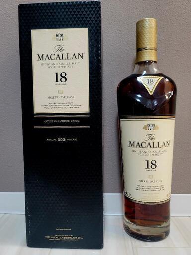 マッカラン 18年★シェリーオークカスク★MACALLAN★2021年リリース