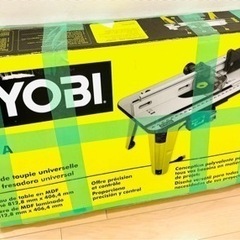 未使用品 リョービ　ルーター台　RYOBI (リョービ) ユニバーサルルーターテーブル 木製作業ツール 調節可能なフェンス A25RT03