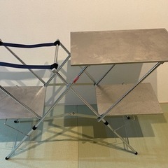 ユニフレーム ツインバーナーUS-1900 ＋ キッチンスタンドⅡ