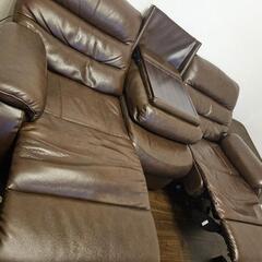ニトリのリクライニングソファー