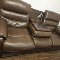ニトリのリクライニングソファー