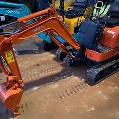 日立 ミニバックホー 整備済み ZX8U
