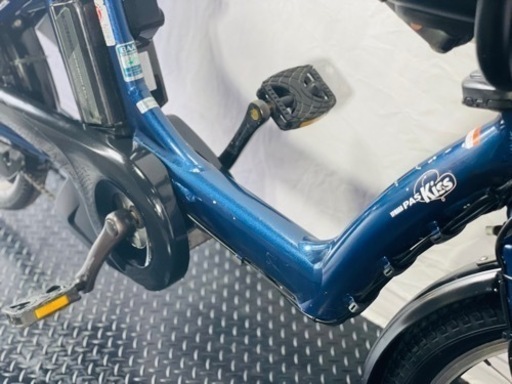 ❹0274ヤマハ3人乗り20インチ子供乗せ電動アシスト自転車 0474 YAMAHA 3人