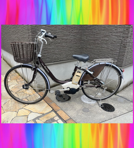 特①　大容量7Ah　ブリヂストン　アシスタ　電動自転車　電動アシスト自転車　6251