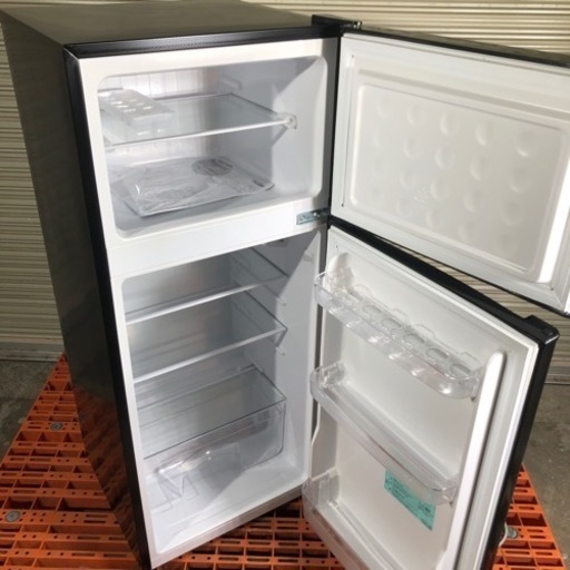 冷蔵庫 130リットル 2019年製 ハイアール JR-N130A 黒 100Lクラス 2