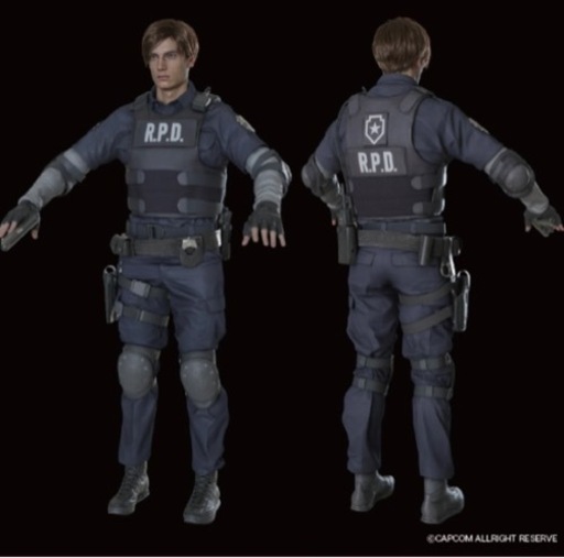 バイオハザードRE2 R.P.D. LEON ARMOR/ VIES