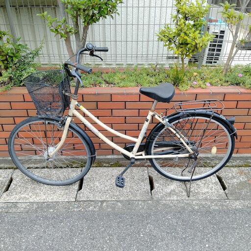 (chariyoshy出品)26インチ自転車、オートライト付き